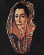 El Greco Portrait of a Lady France oil painting artist